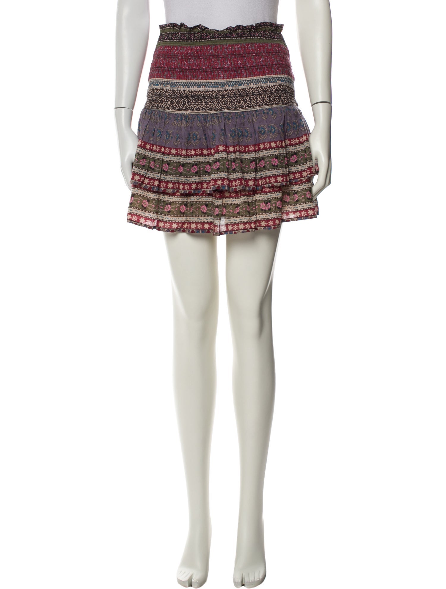 Sea New York Striped Mini Skirt