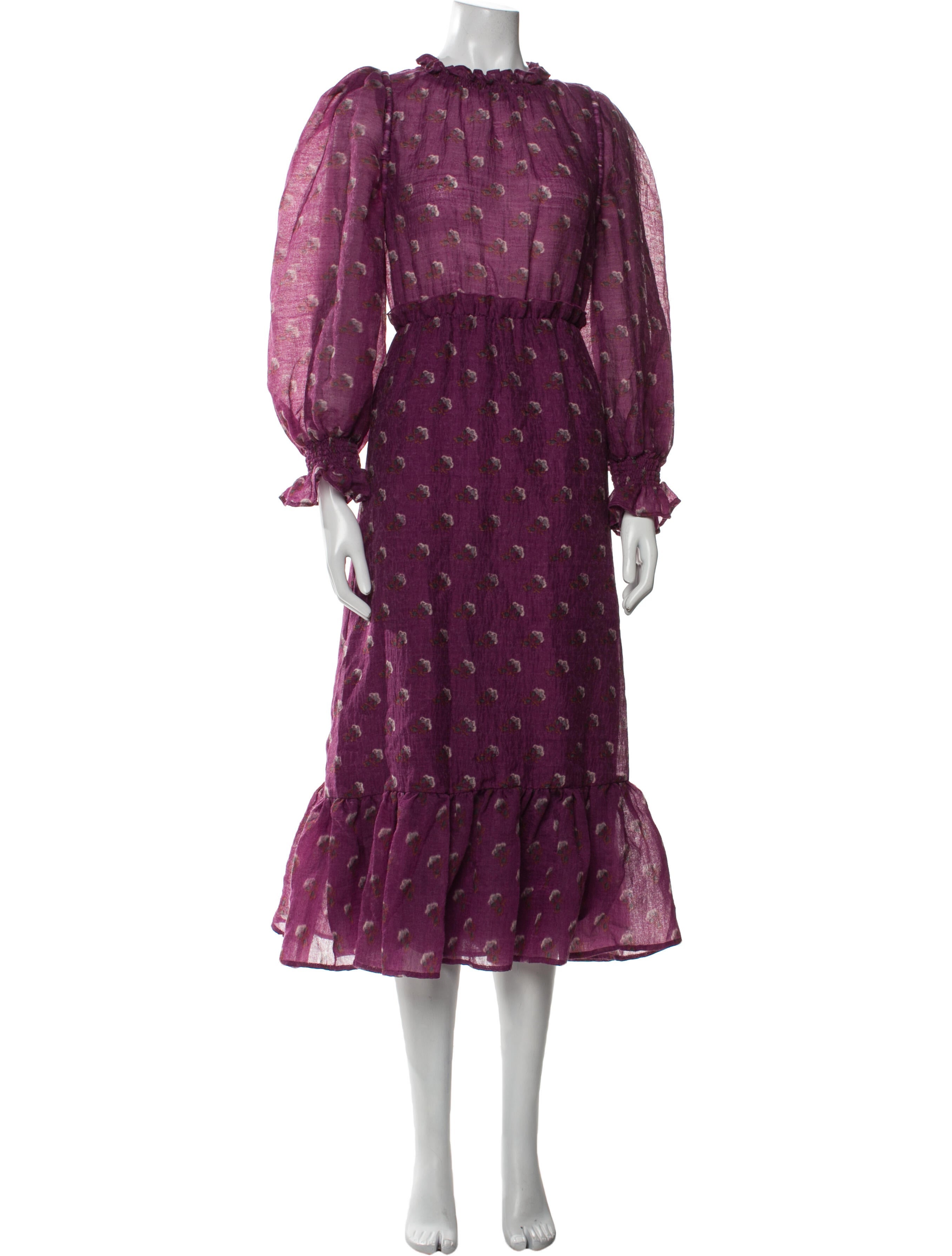 Sea New York Virgin Wool Long Dress w/ Tags