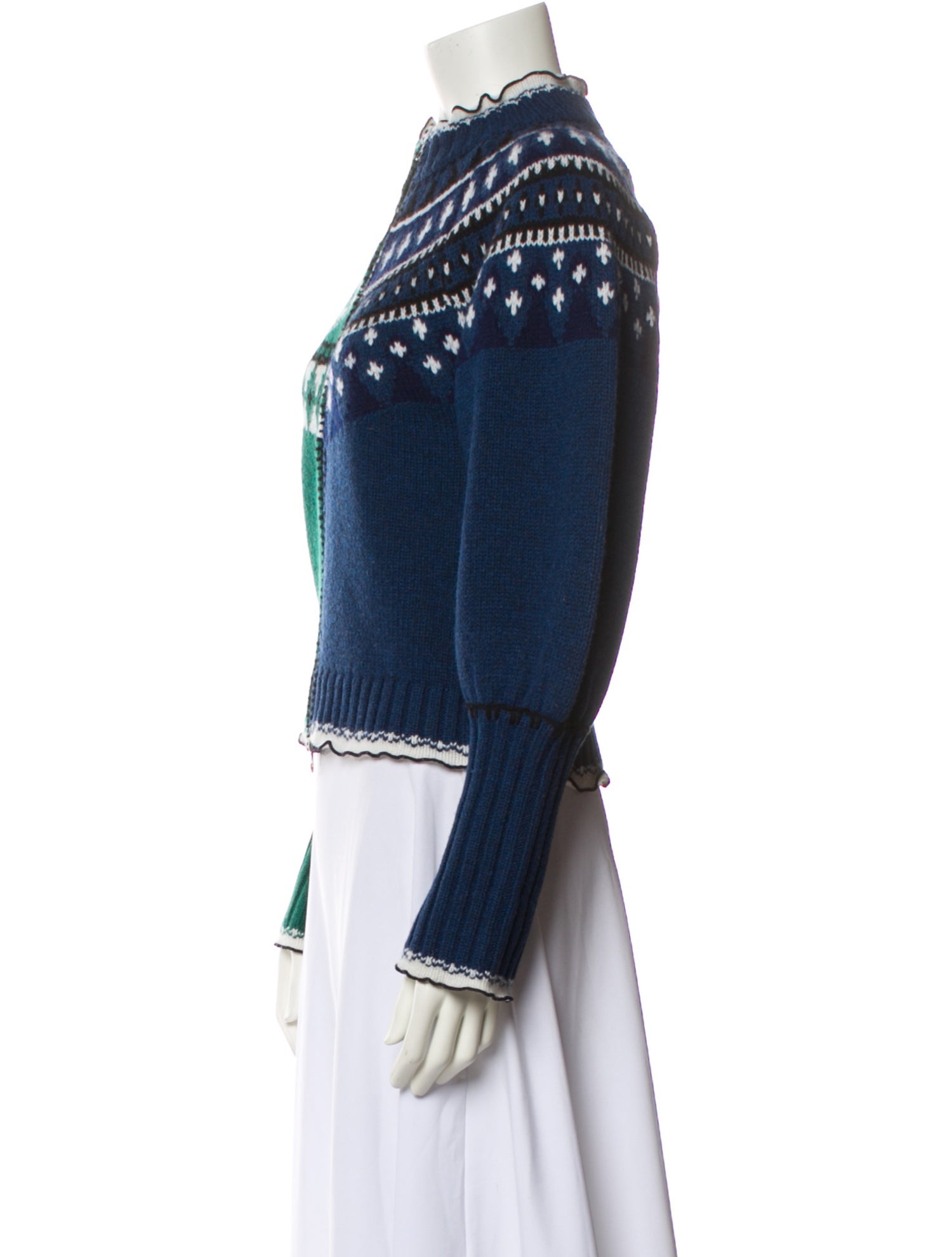 Sea New York Merino Wool Printed Jacket