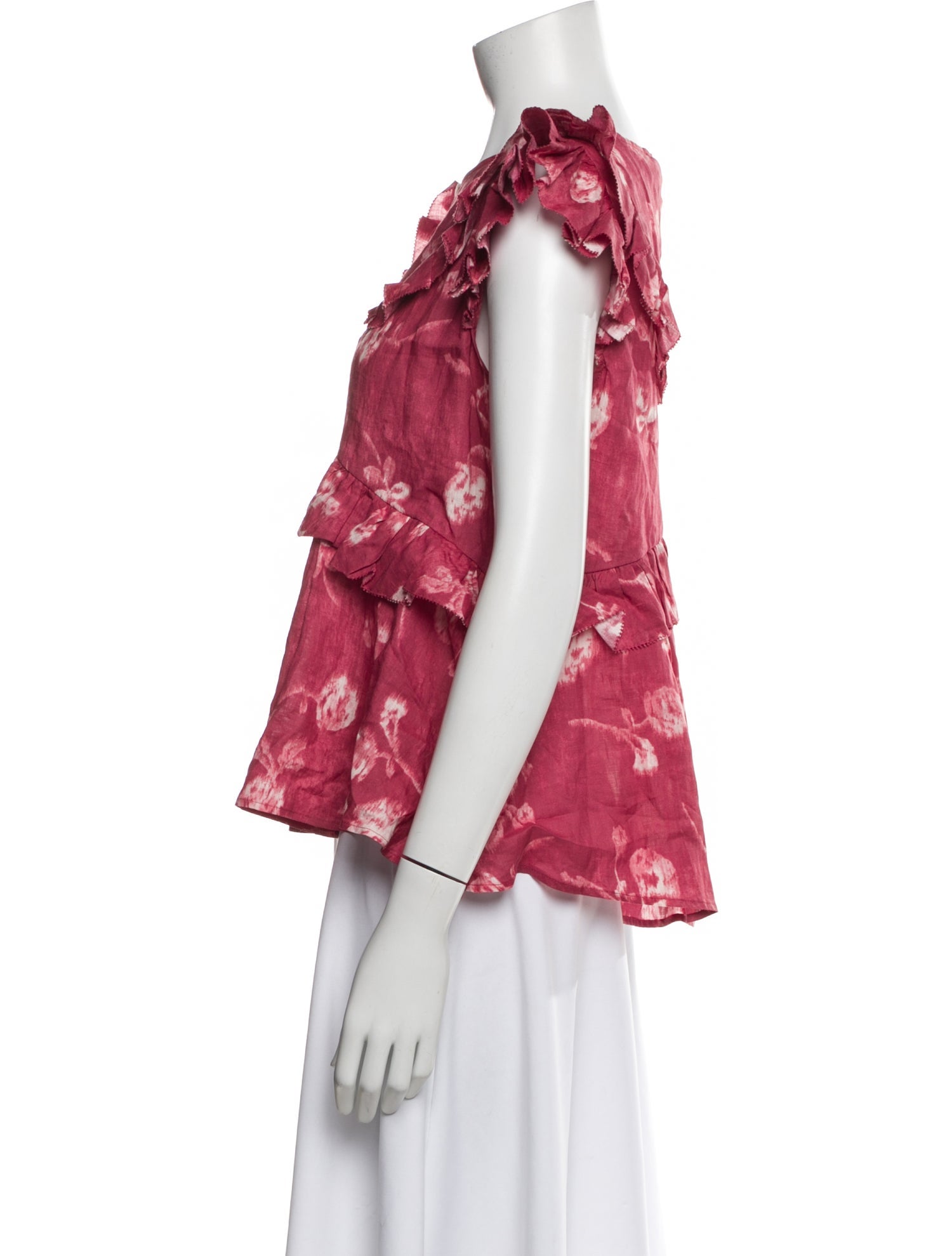 Sea New York Floral Print Crew Neck Top w/ Tags