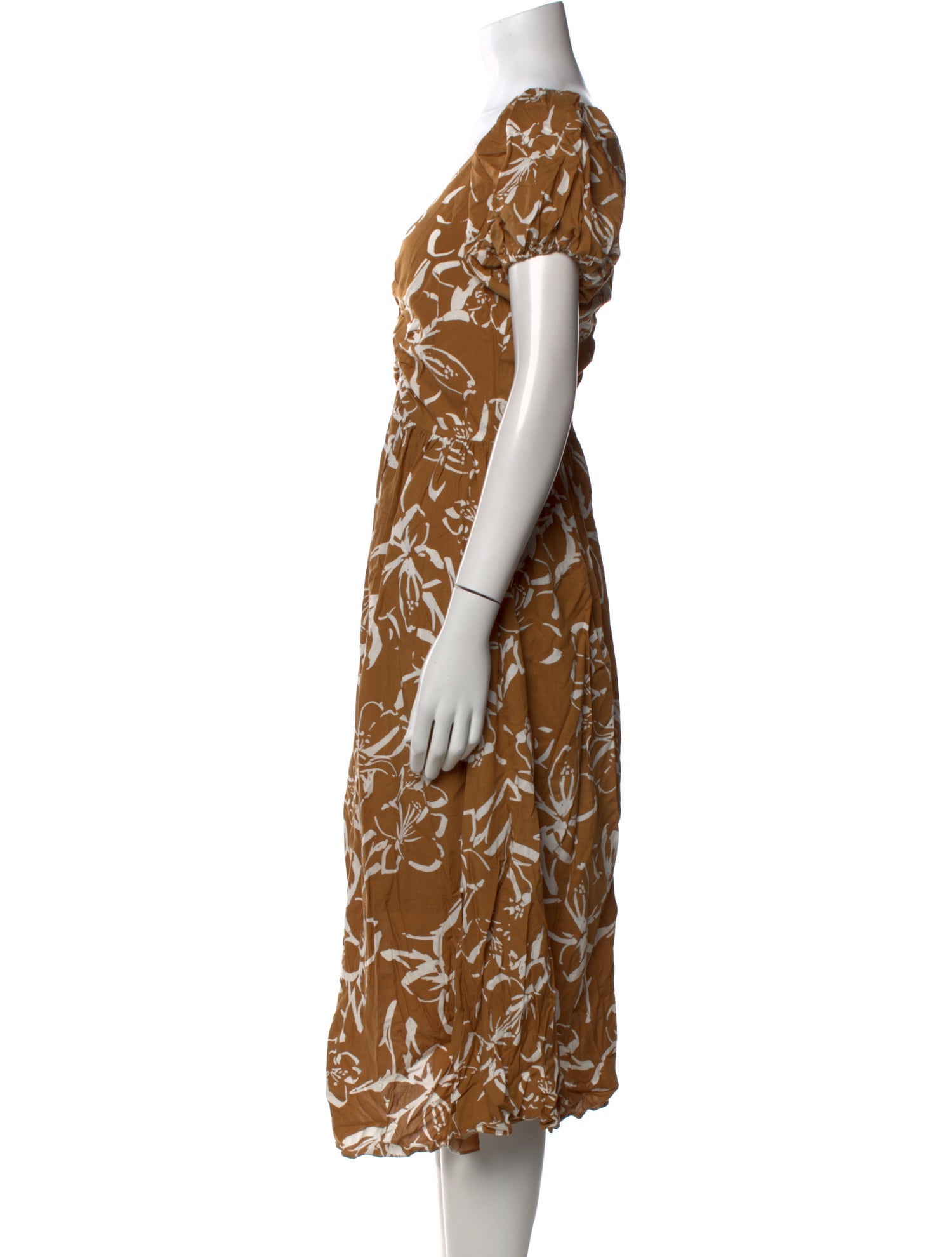 Senlis Printed Midi Length Dress