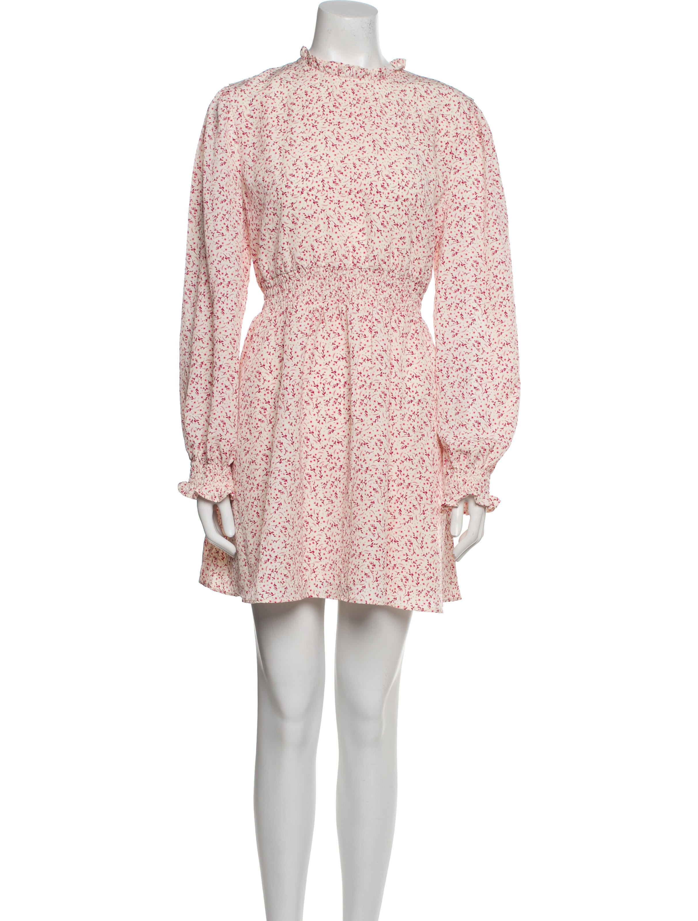 Senlis Floral Print Mini Dress w/ Tags