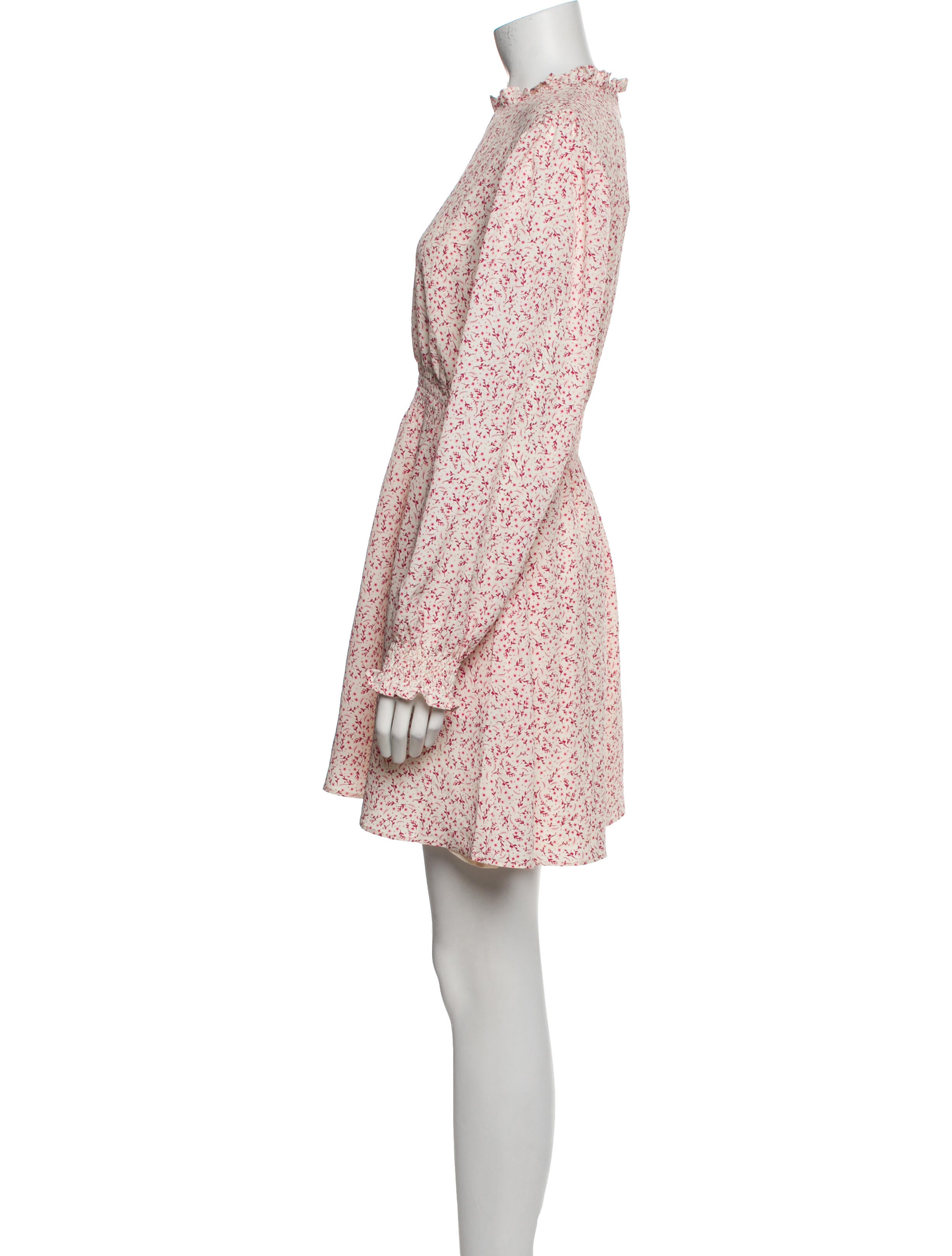 Senlis Floral Print Mini Dress w/ Tags