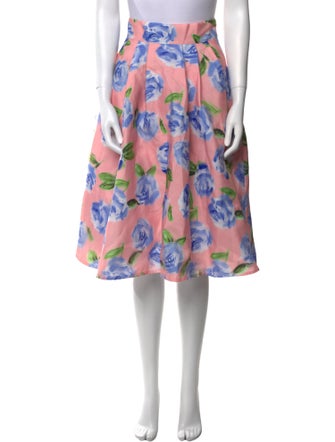 Senlis Printed Midi Length Skirt