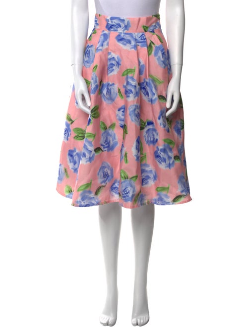 Senlis Printed Midi Length Skirt