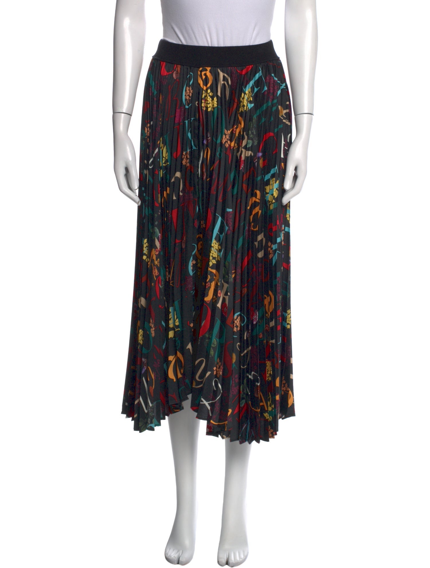 Senlis Printed Midi Length Skirt