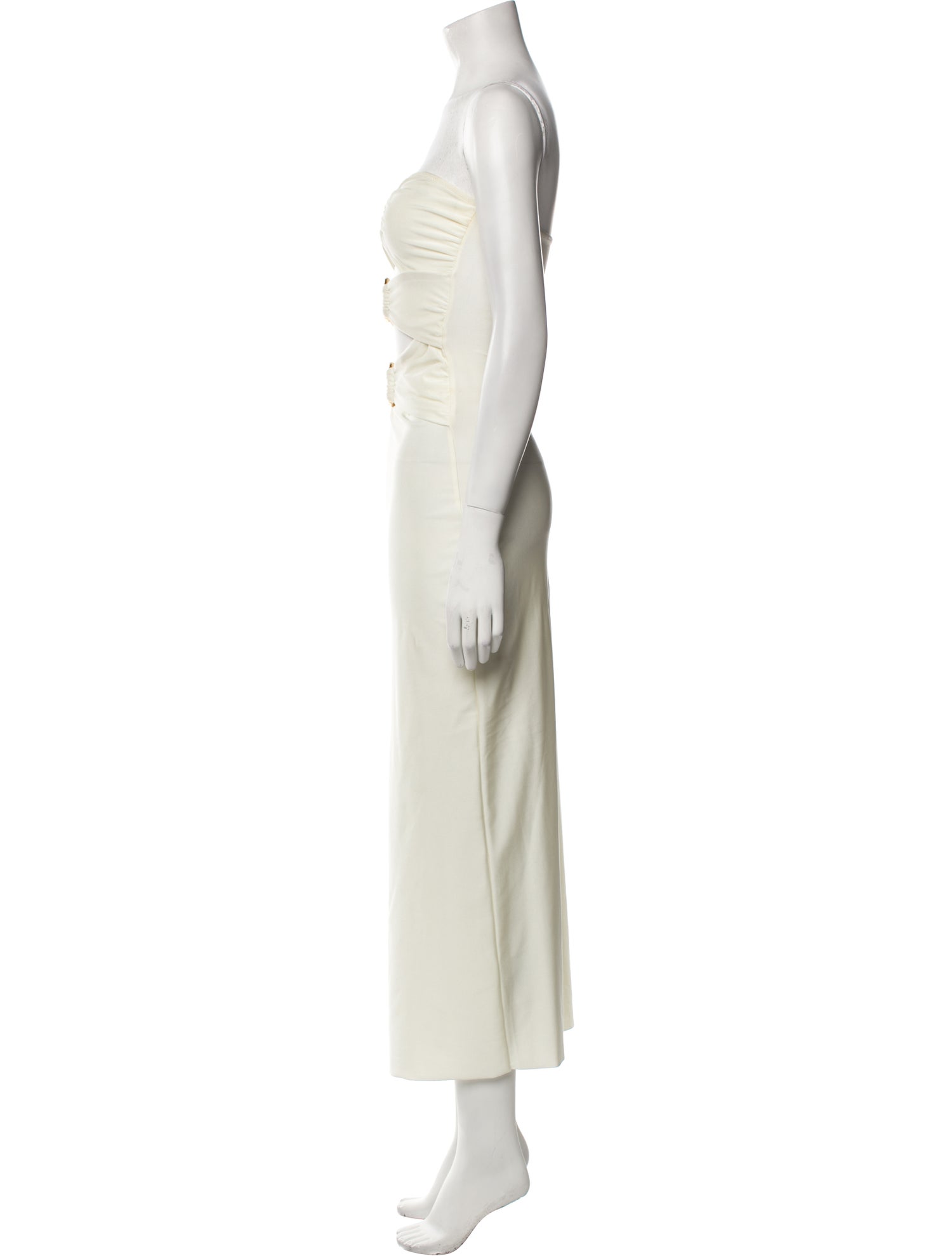 Shani Shemer Strapless Midi Length Dress