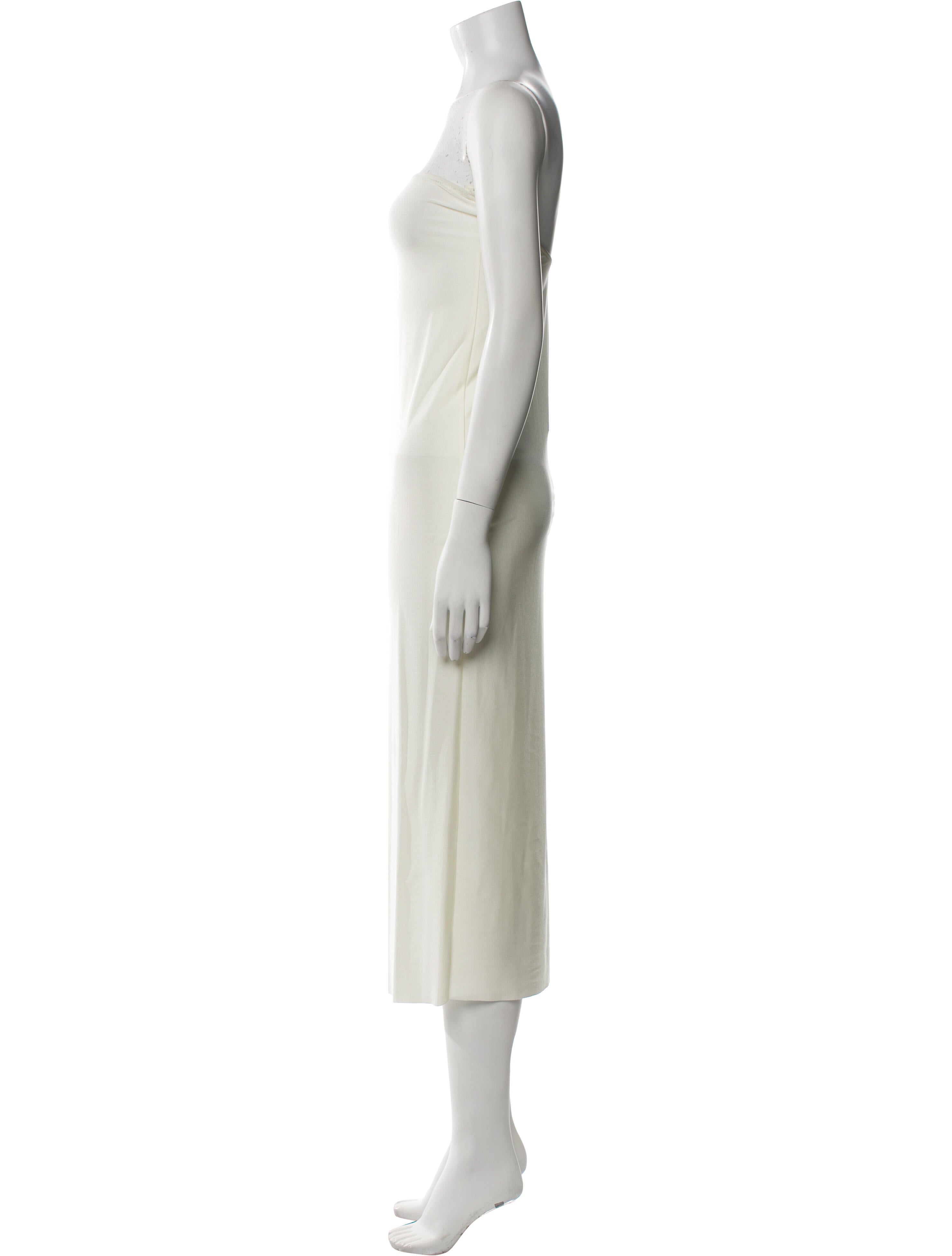 Shani Shemer Strapless Midi Length Dress w/ Tags