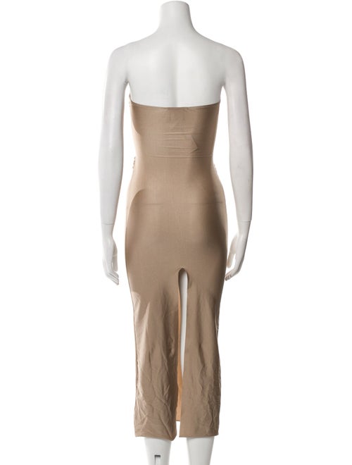 Shani Shemer Strapless Knee-Length Dress