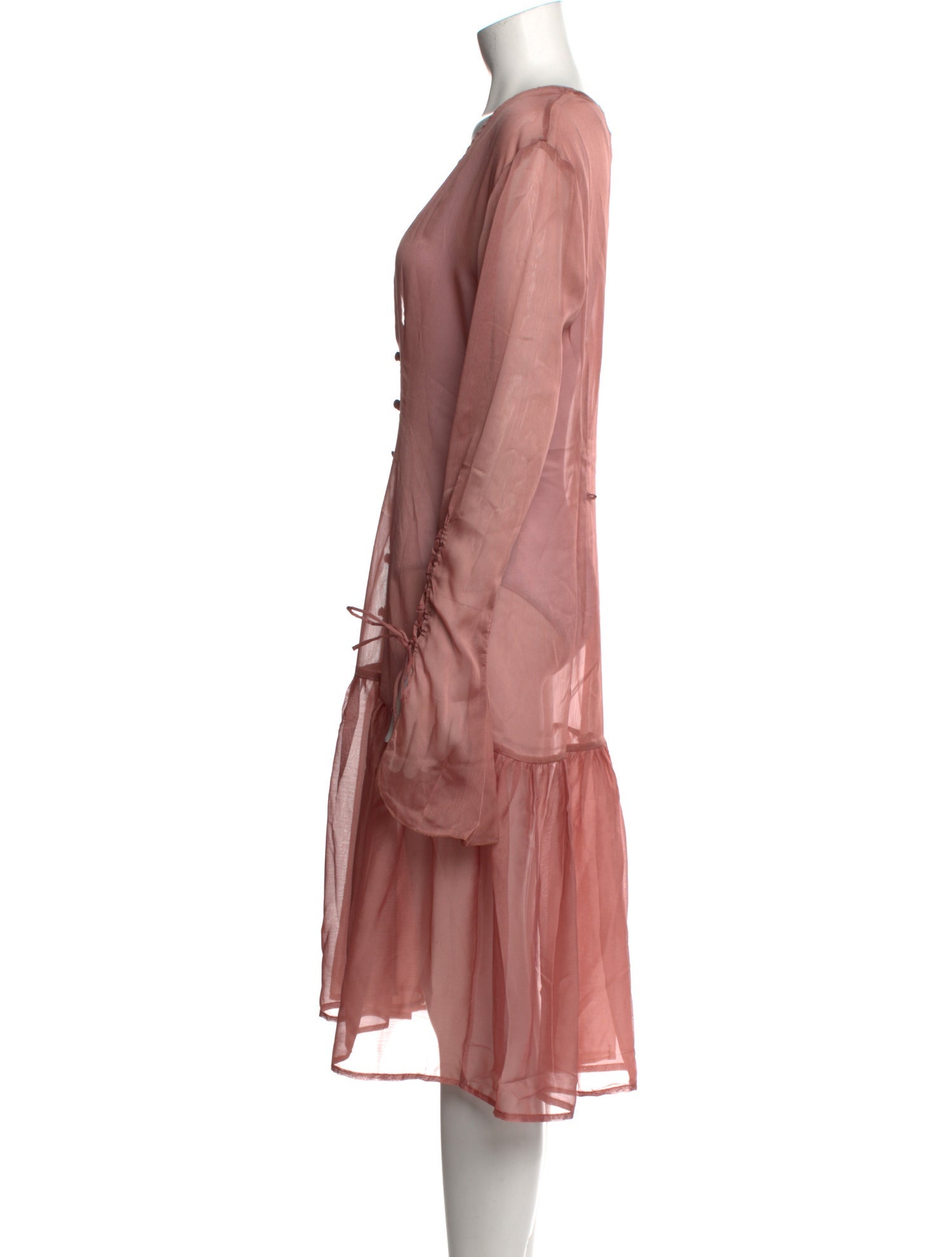 Shani Shemer V-Neck Midi Length Dress