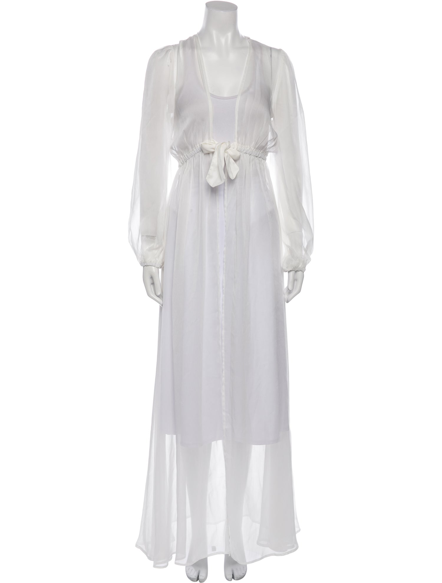 Shani Shemer Mesh Accents Robe