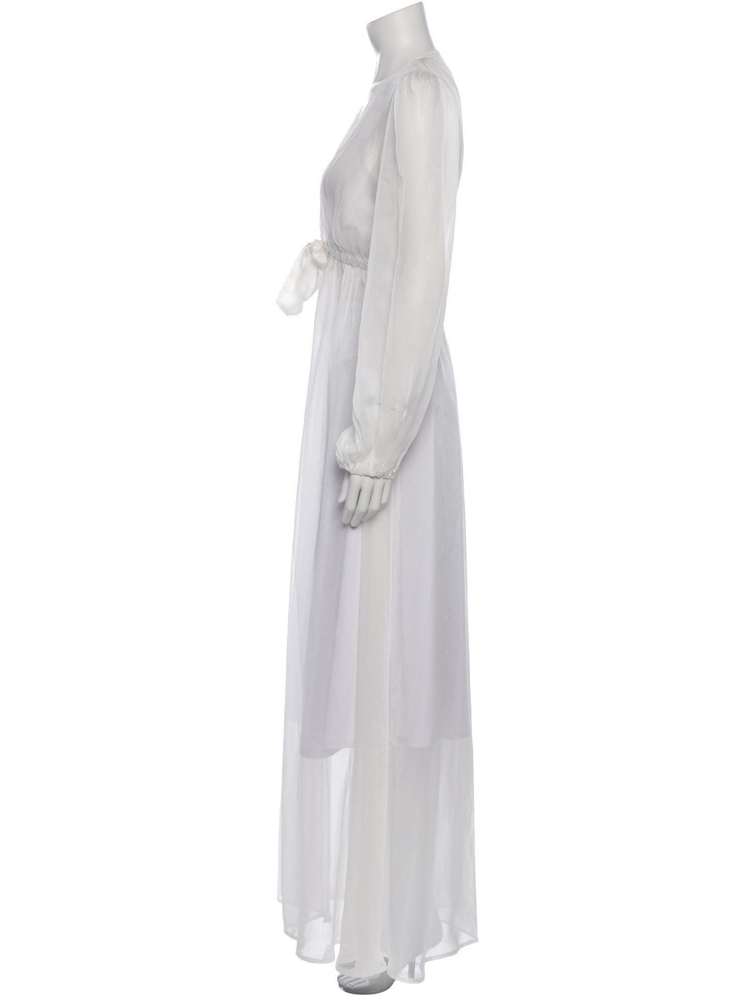 Shani Shemer Mesh Accents Robe