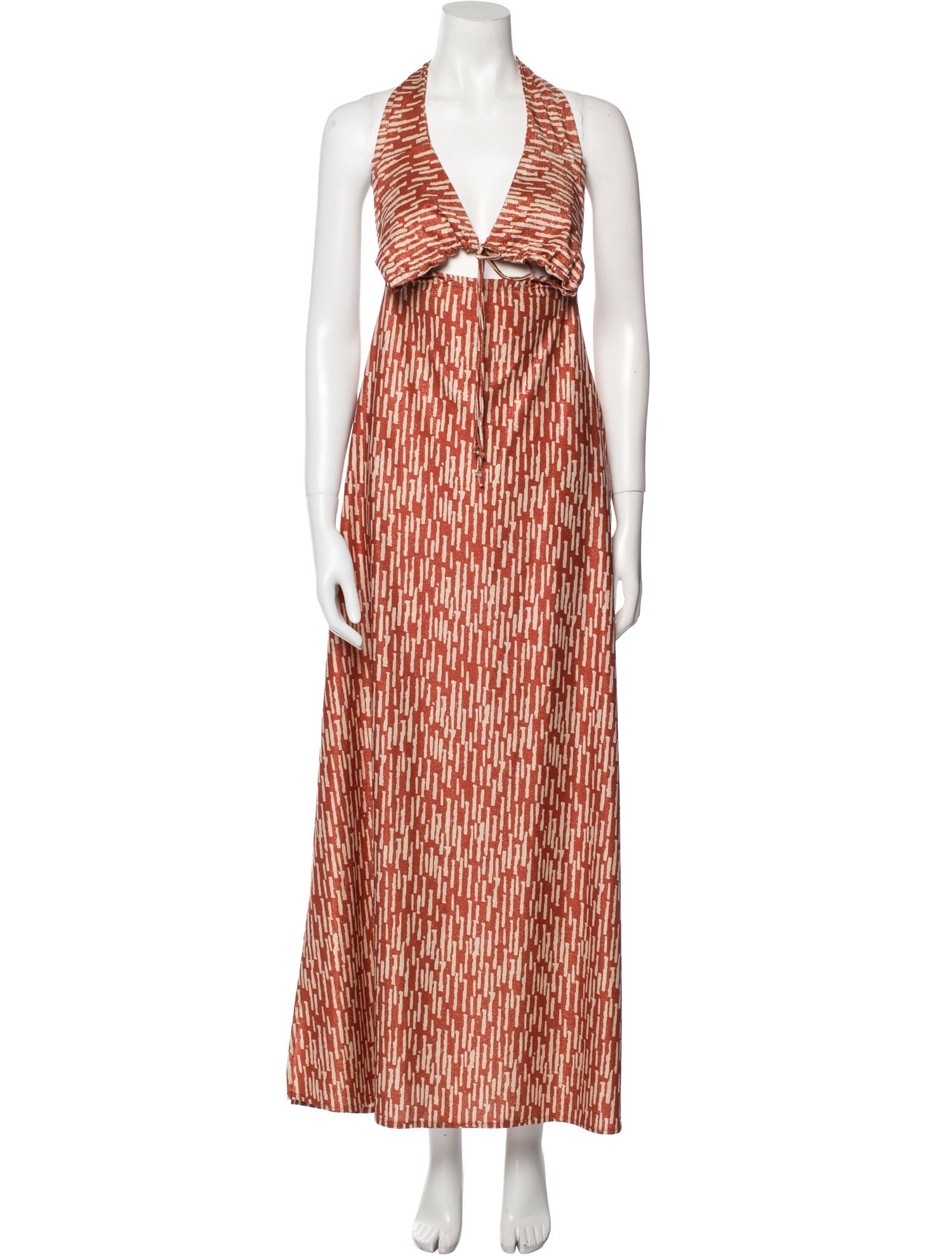 Shani Shemer Striped Long Dress w/ Tags