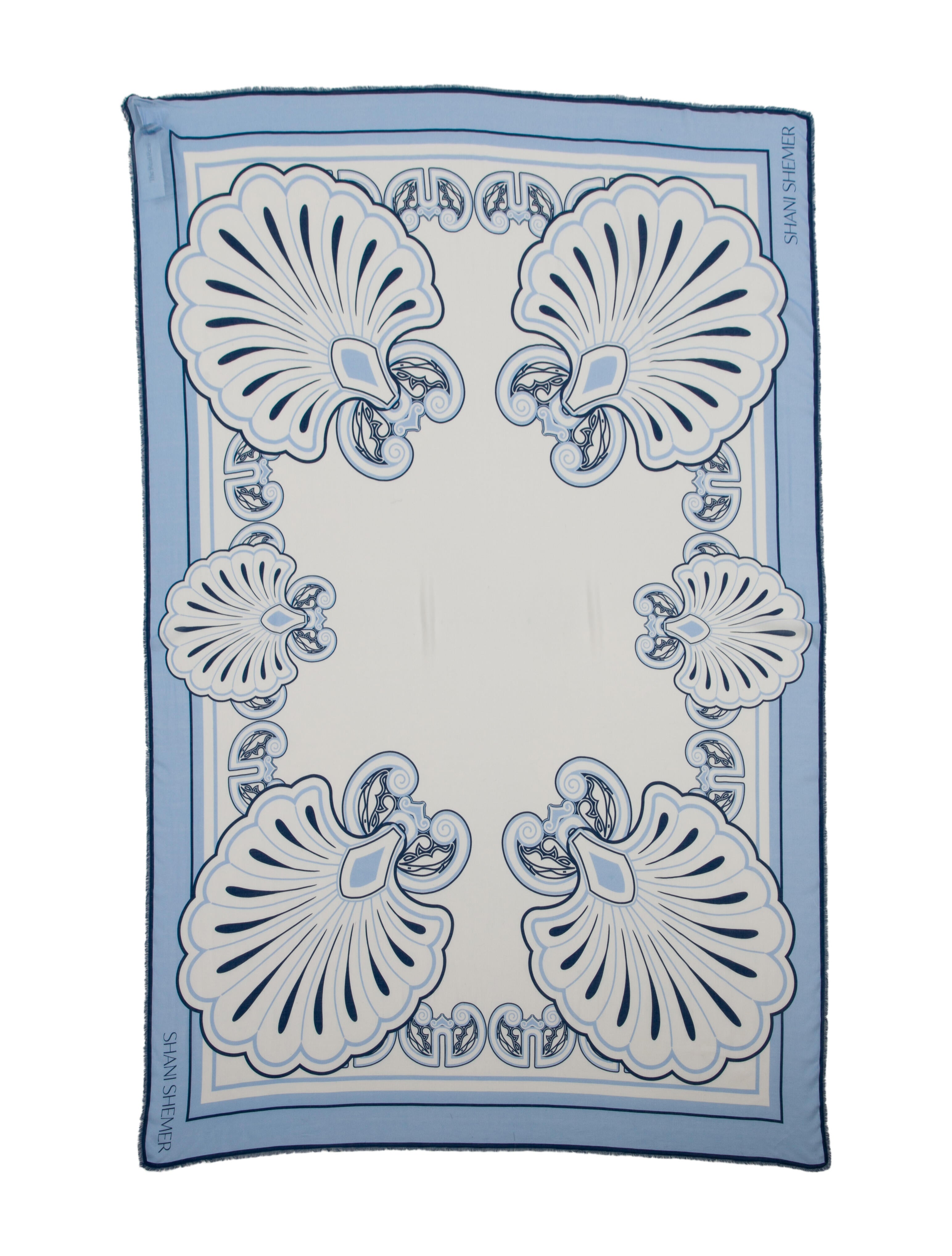 Shani Shemer Paisley Print Scarf w/ Tags