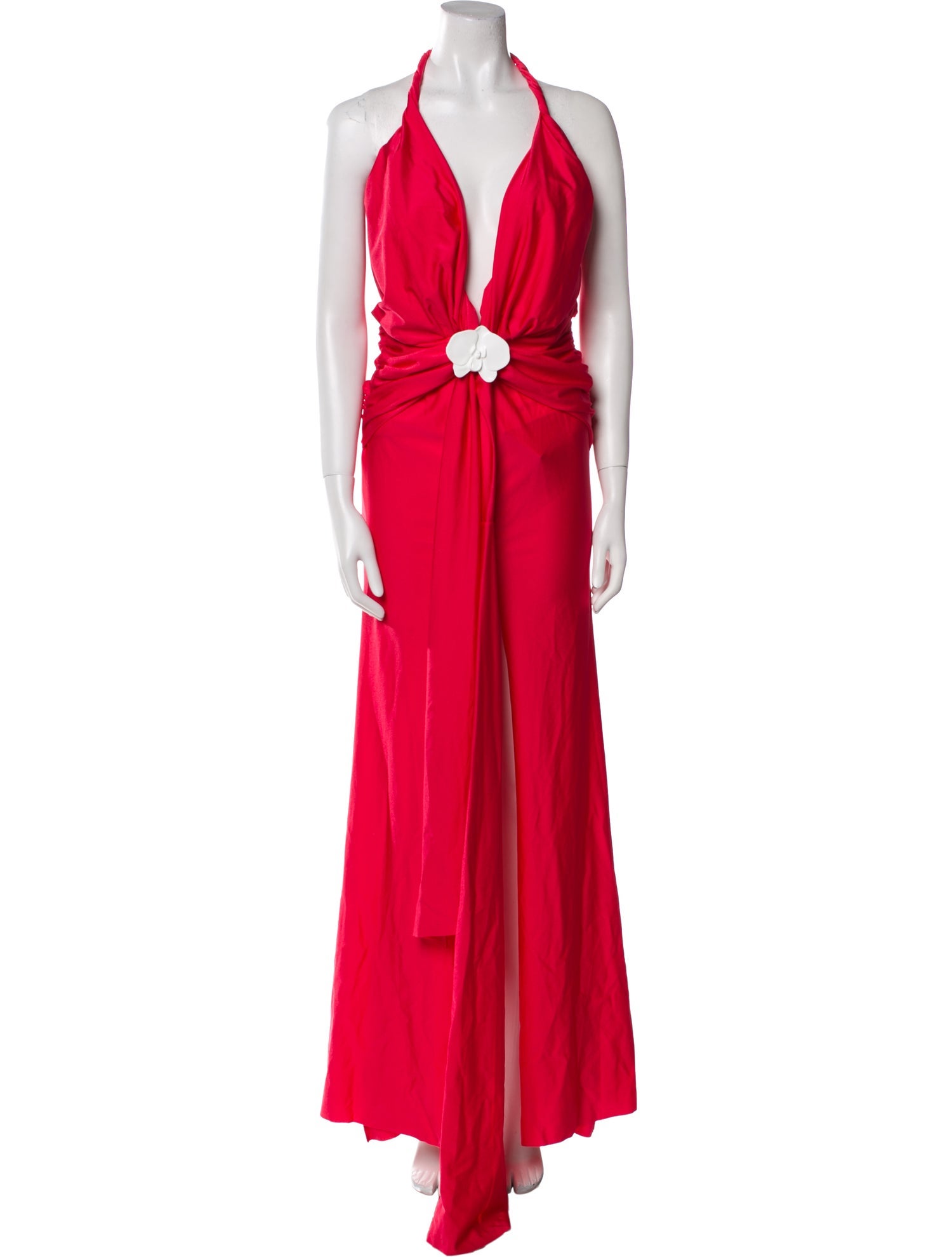 Shani Shemer Halterneck Long Dress