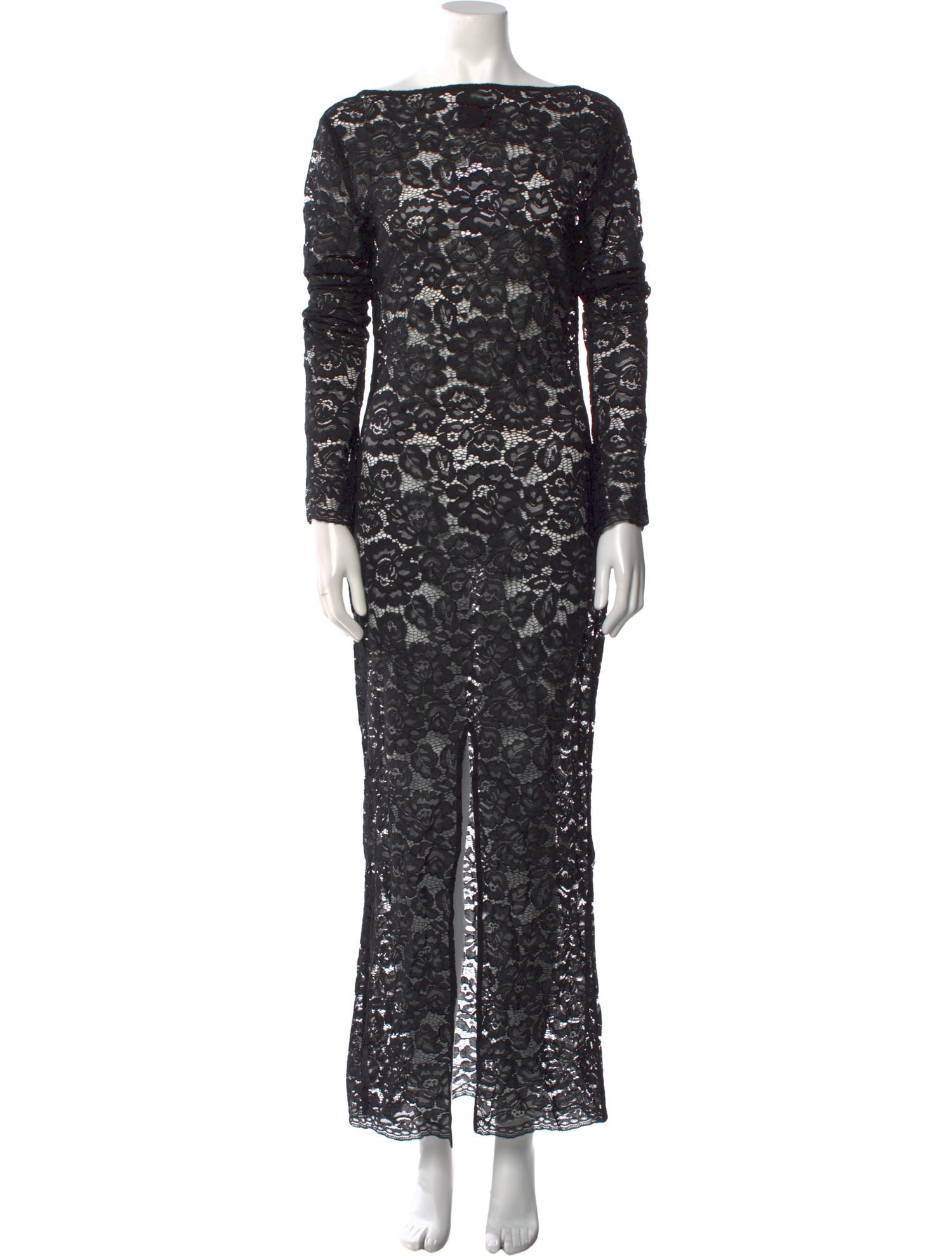 Shani Shemer Lace Pattern Long Dress w/ Tags