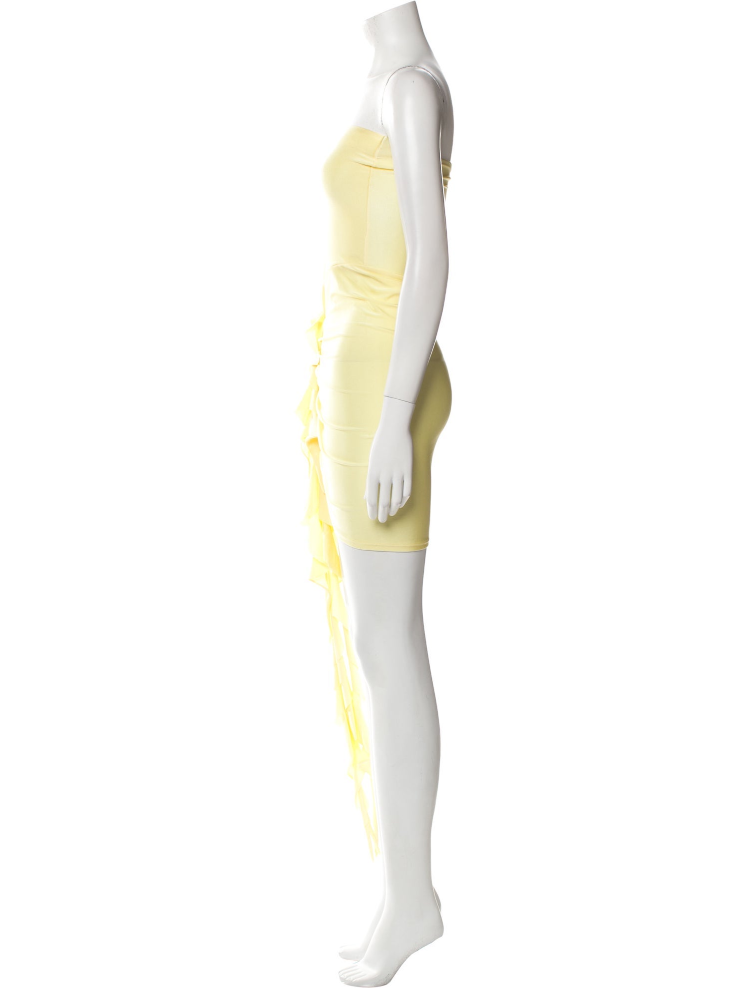 Shani Shemer Strapless Mini Dress