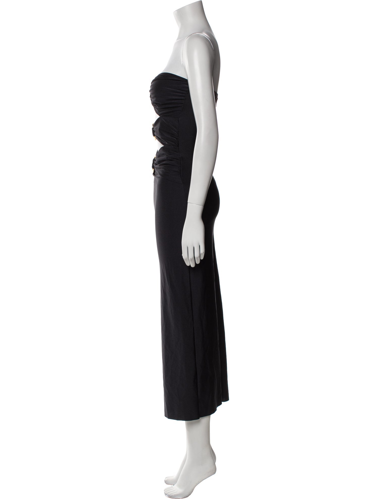 Shani Shemer Strapless Midi Length Dress