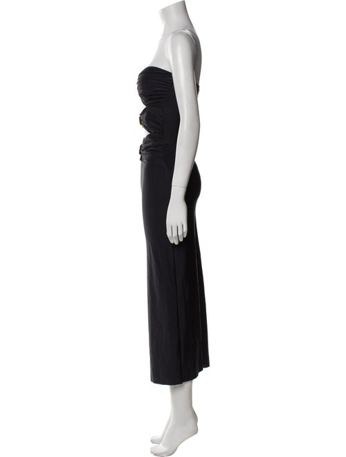 Shani Shemer Strapless Midi Length Dress