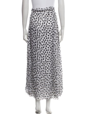 Shani Shemer Silk Midi Length Skirt