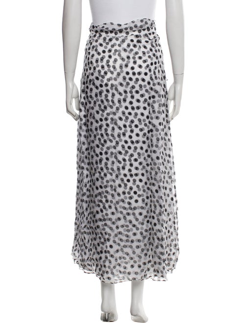 Shani Shemer Silk Midi Length Skirt