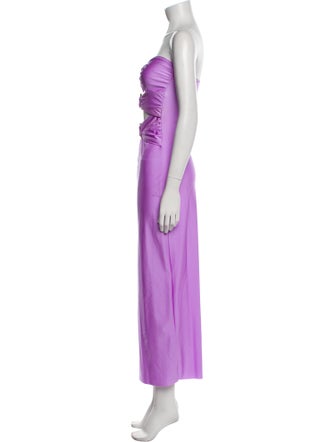 Shani Shemer Strapless Midi Length Dress