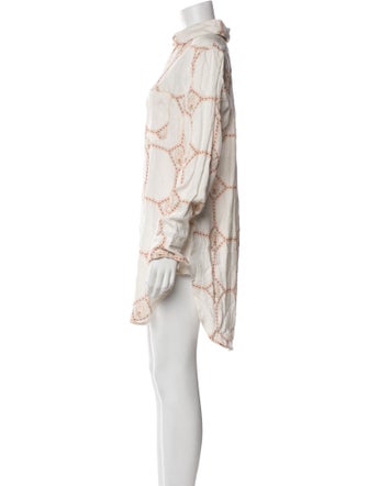 Shani Shemer Linen Mini Dress