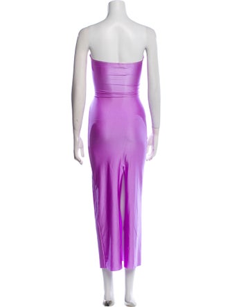 Shani Shemer Strapless Midi Length Dress