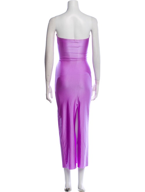 Shani Shemer Strapless Midi Length Dress