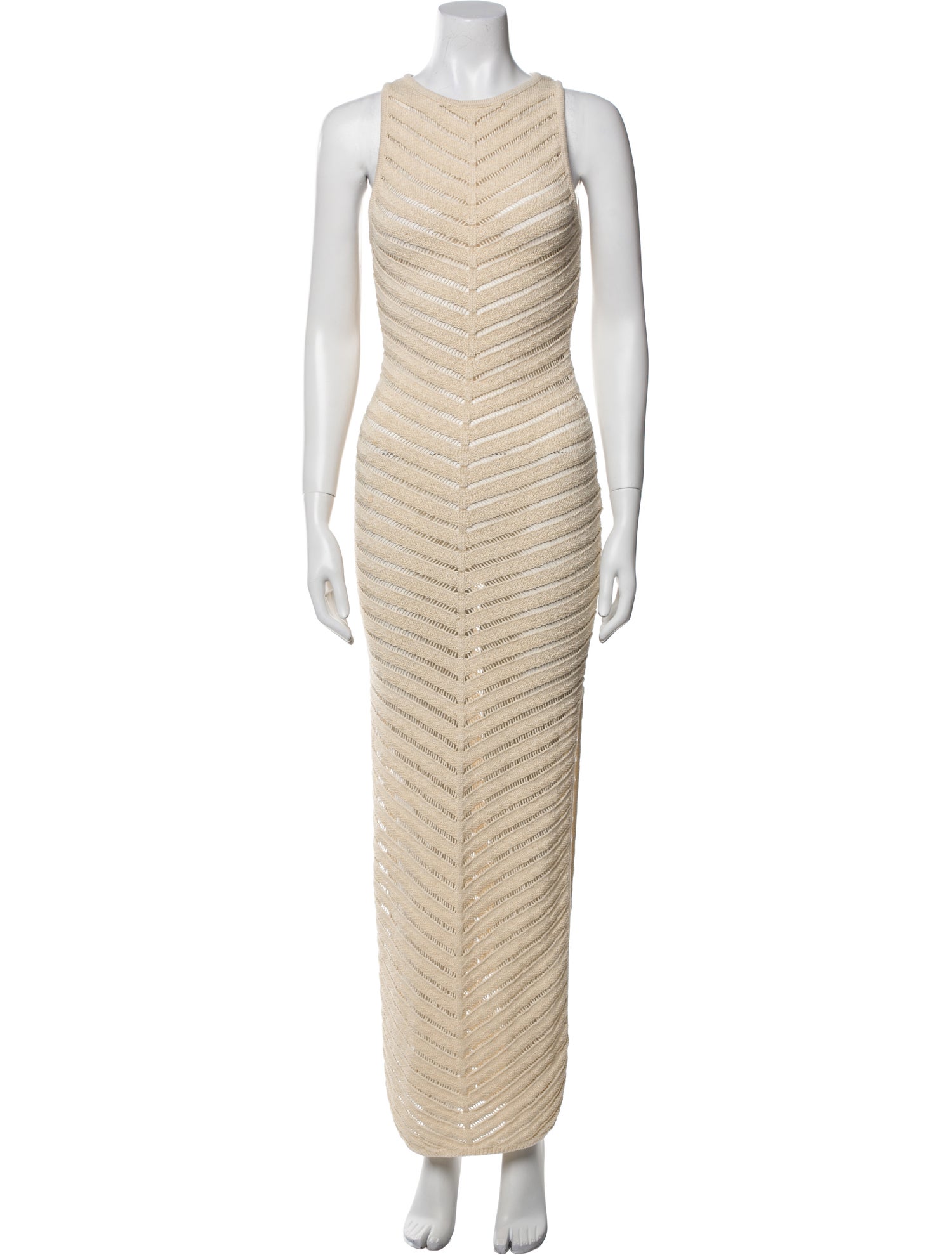 Shani Shemer Crew Neck Midi Length Dress