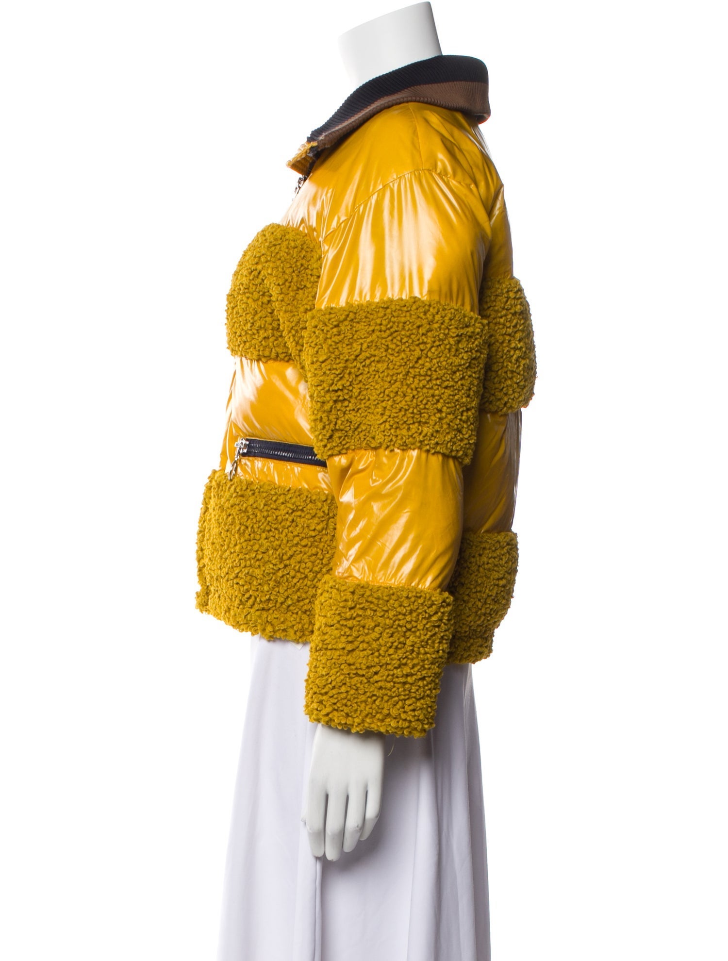 Sosken Striped Down Jacket