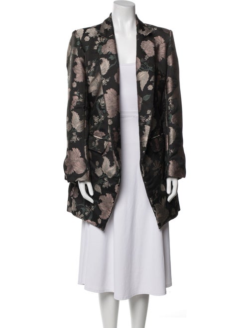 Sosken Floral Print Jacket