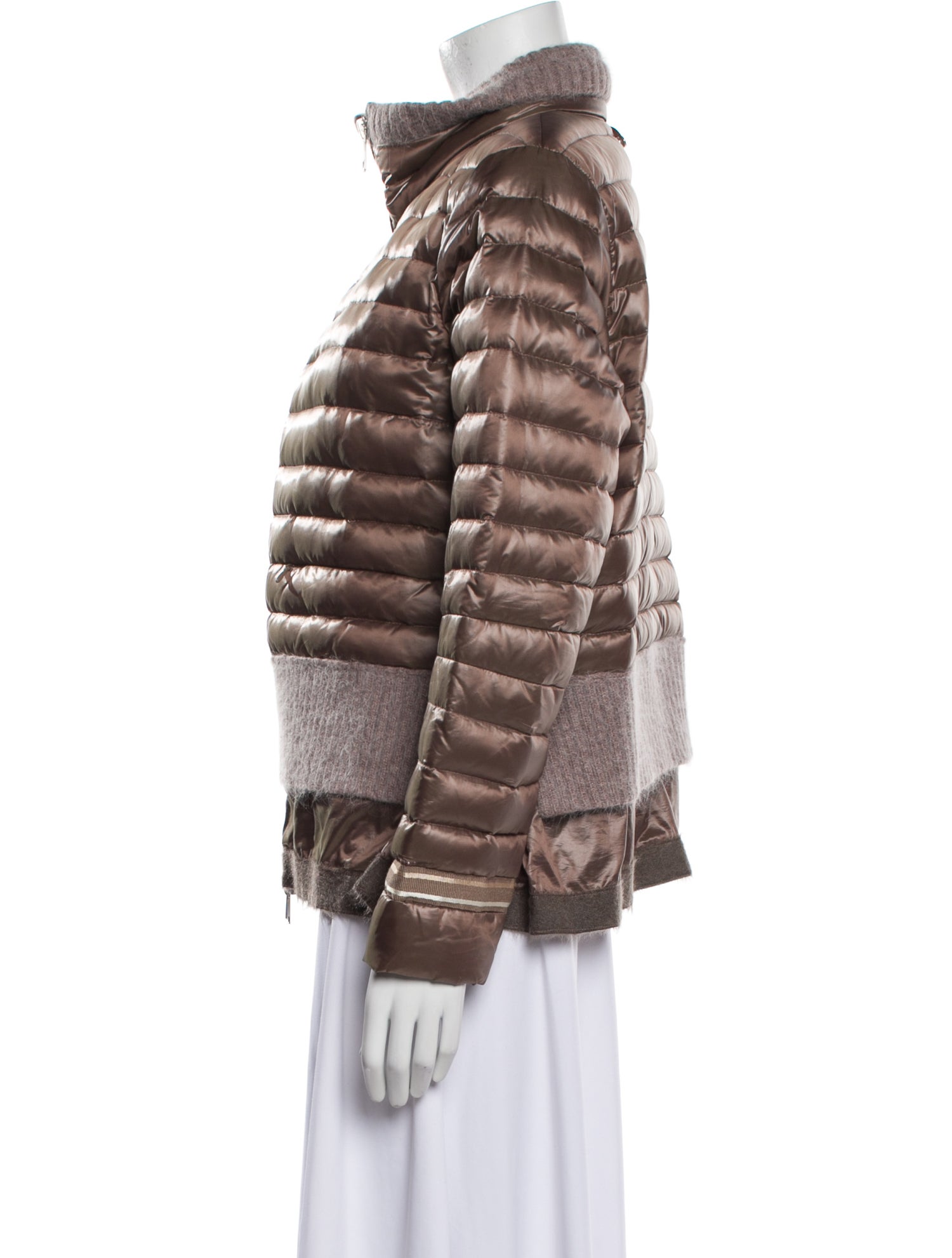 Sosken Striped Down Jacket