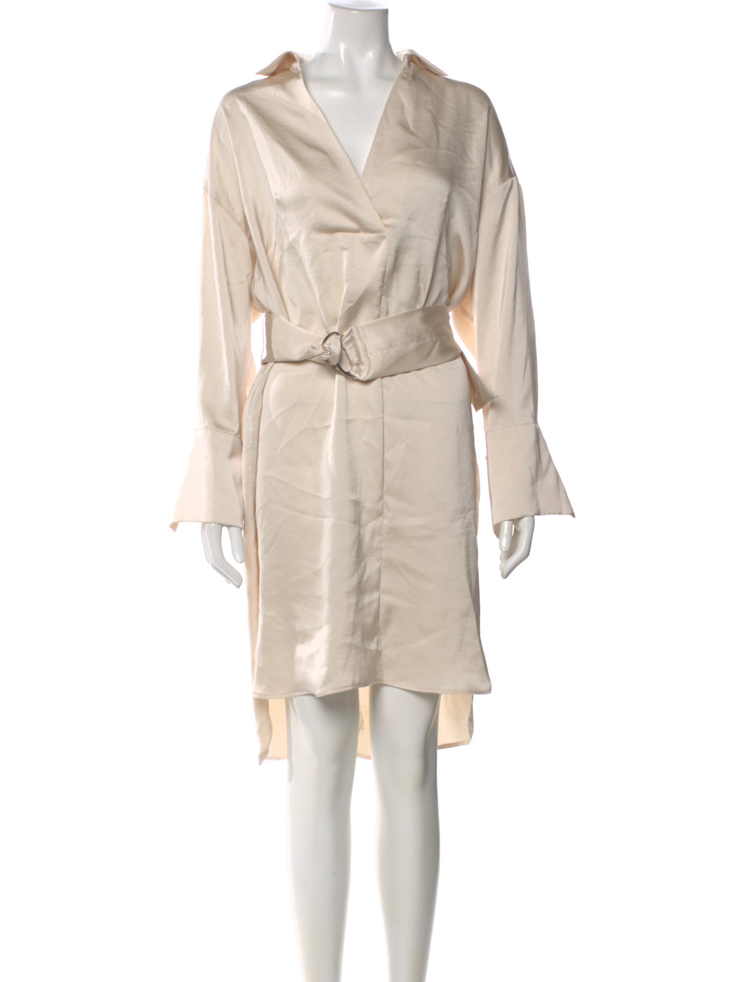 Sosken V-Neck Knee-Length Dress