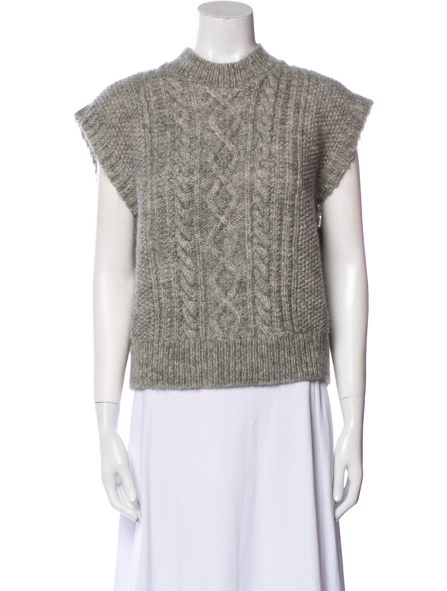 Skall Studio Wool Mock Neck Sweatshirt