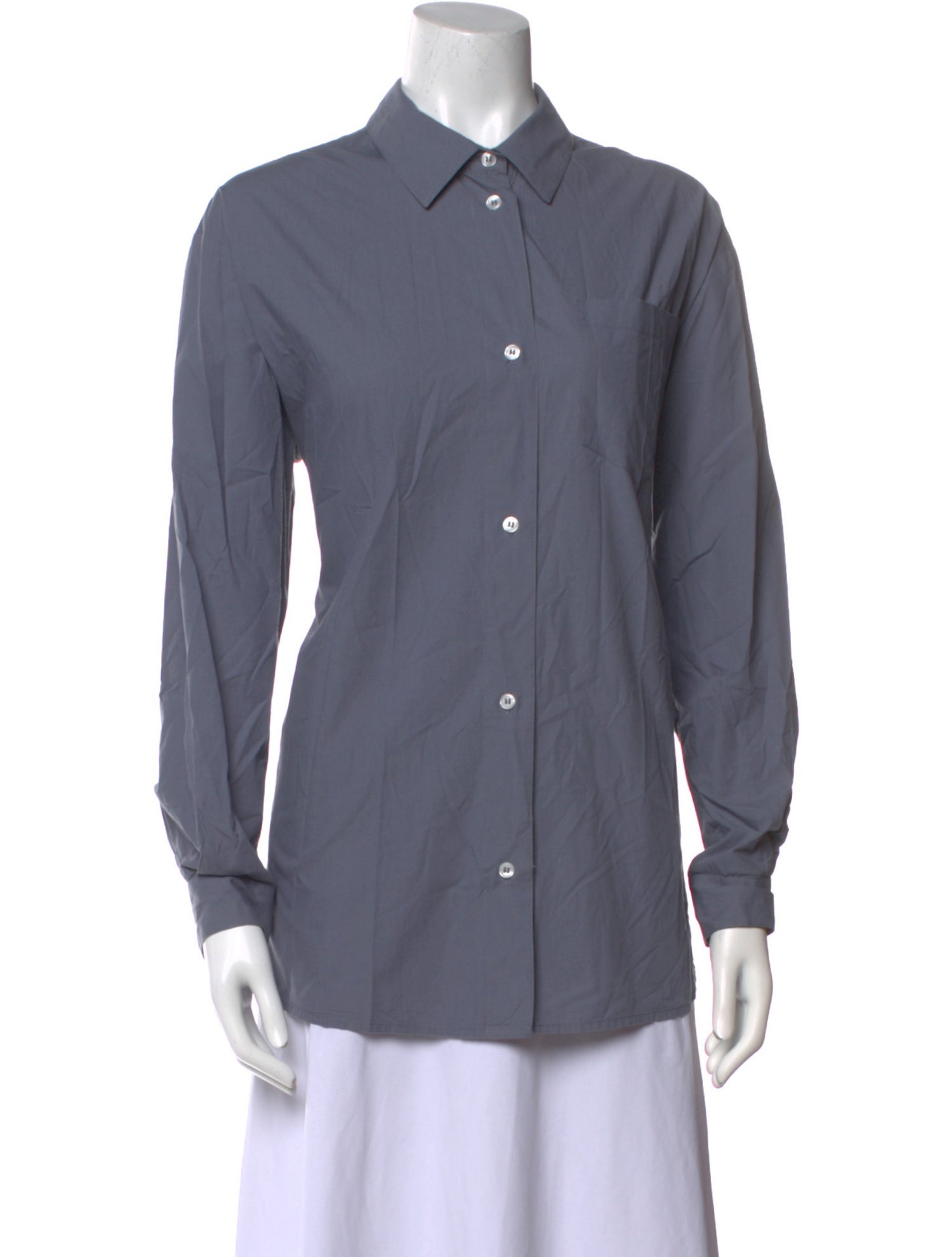 Skall Studio Long Sleeve Button-Up Top