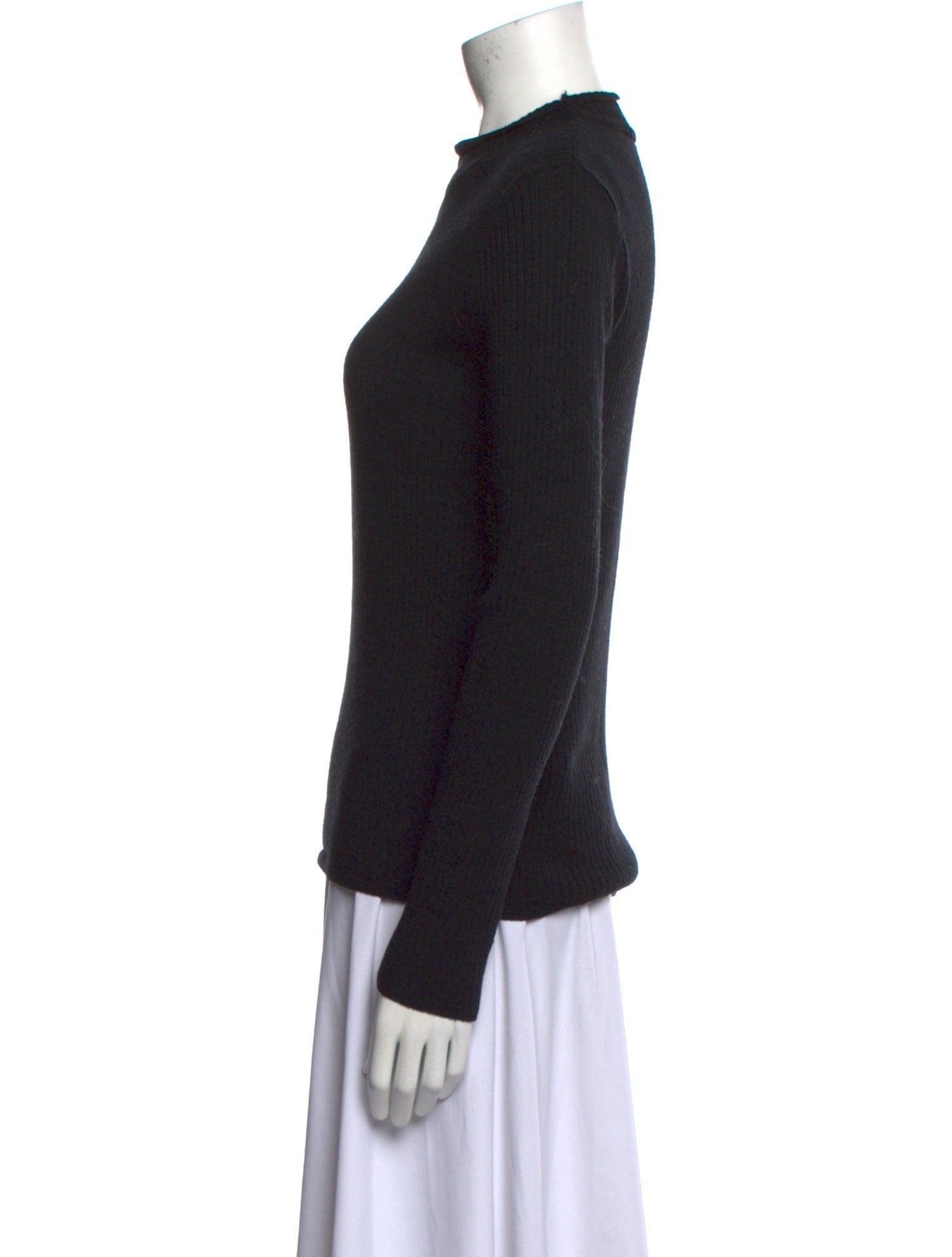 Skall Studio Merino Wool Mock Neck Sweater