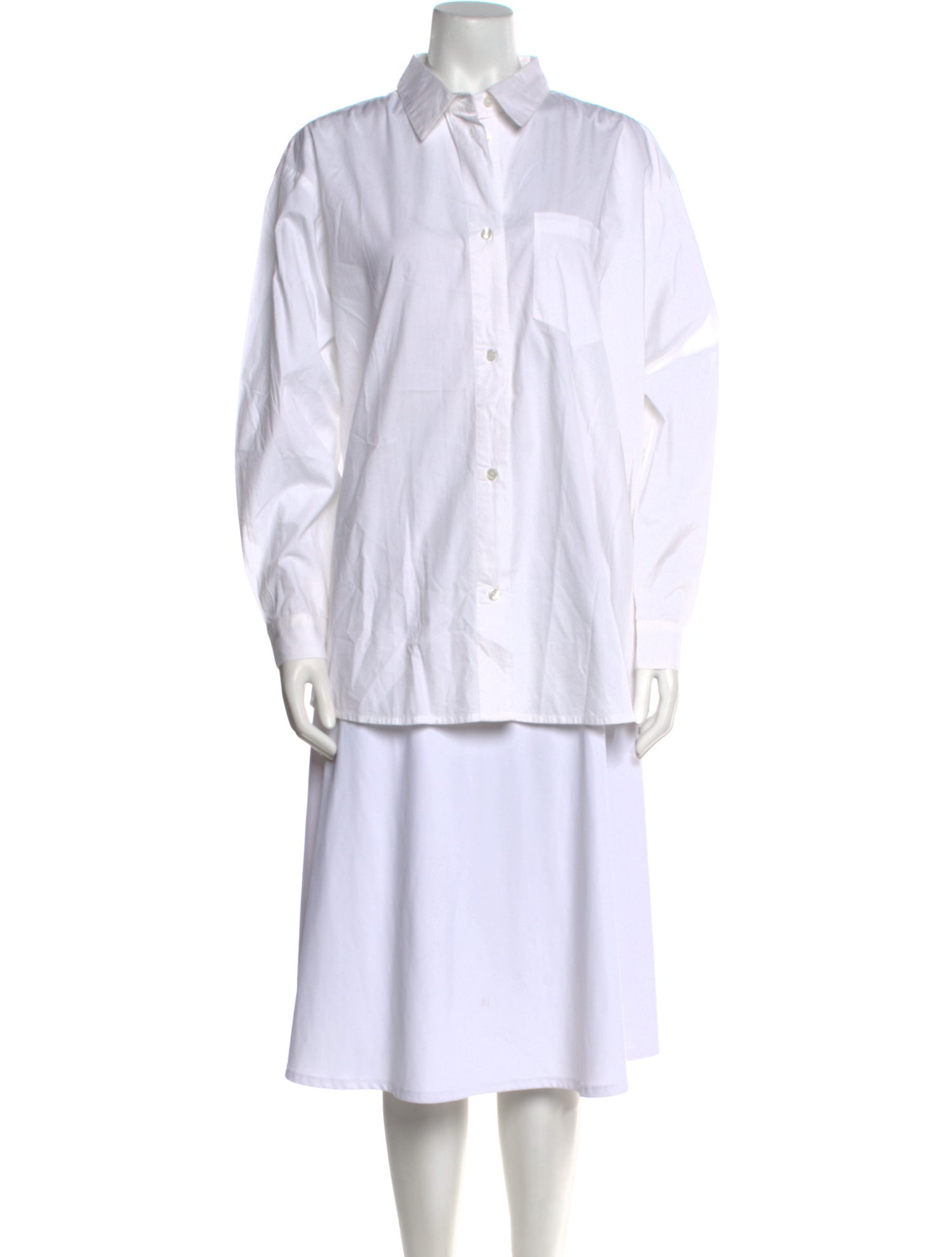 Skall Studio Long Sleeve Button-Up Top