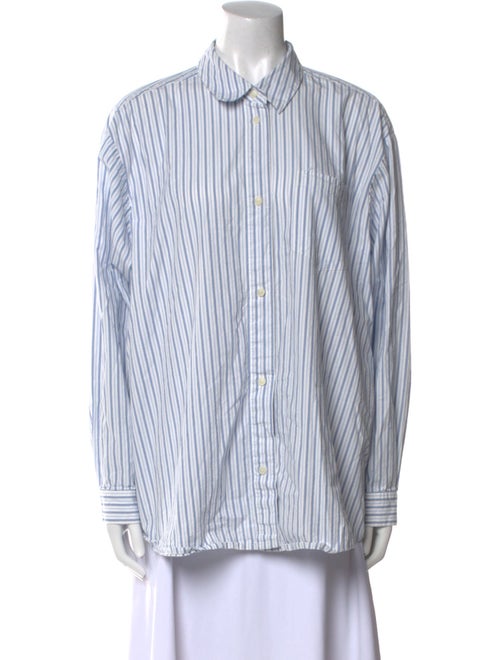 Skall Studio Striped Long Sleeve Button-Up Top