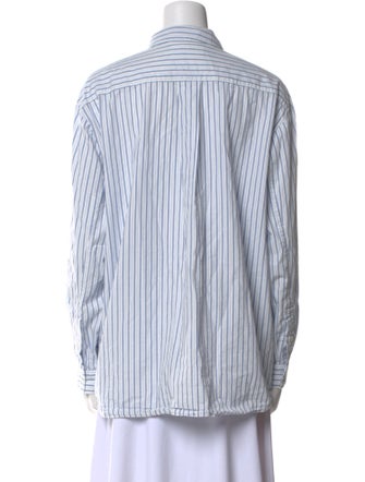 Skall Studio Striped Long Sleeve Button-Up Top