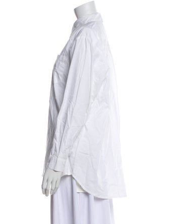 Skall Studio Long Sleeve Button-Up Top