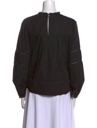 Skall Studio Mock Neck Long Sleeve Sweatshirt