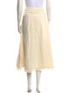 Skall Studio Raw-Edge Trim Midi Length Skirt