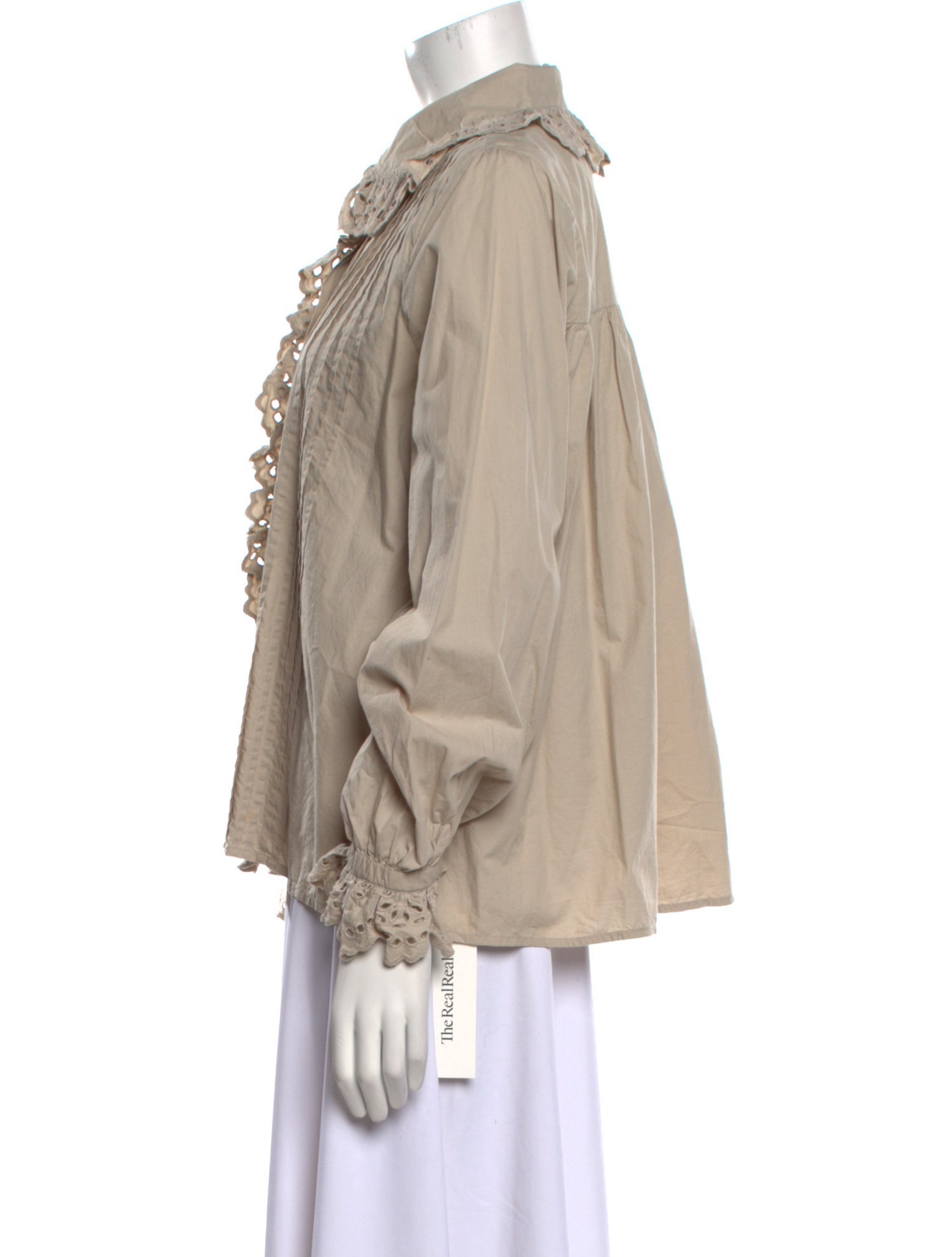 Skall Studio Long Sleeve Button-Up Top