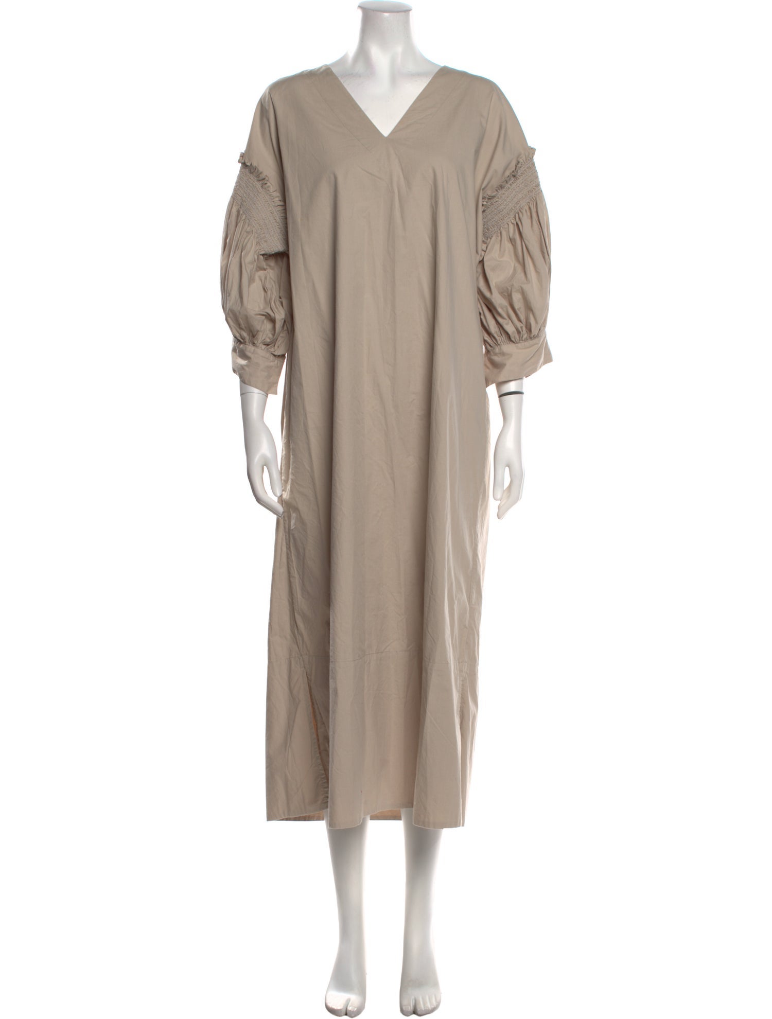 Skall Studio V-Neck Midi Length Dress