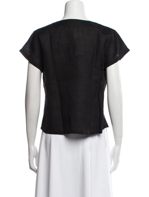 Skall Studio Linen V-Neck Top
