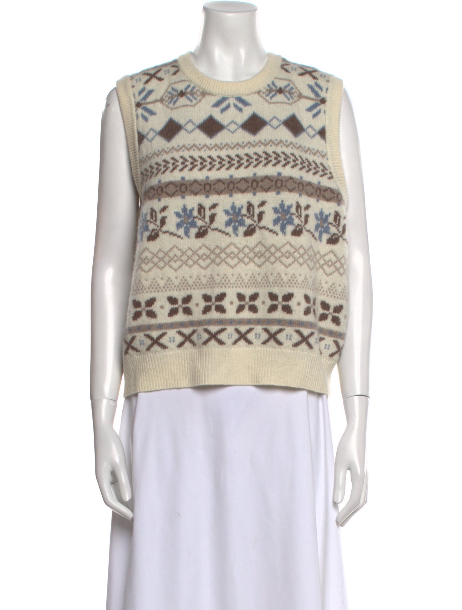 Skall Studio Printed Crew Neck Sweater