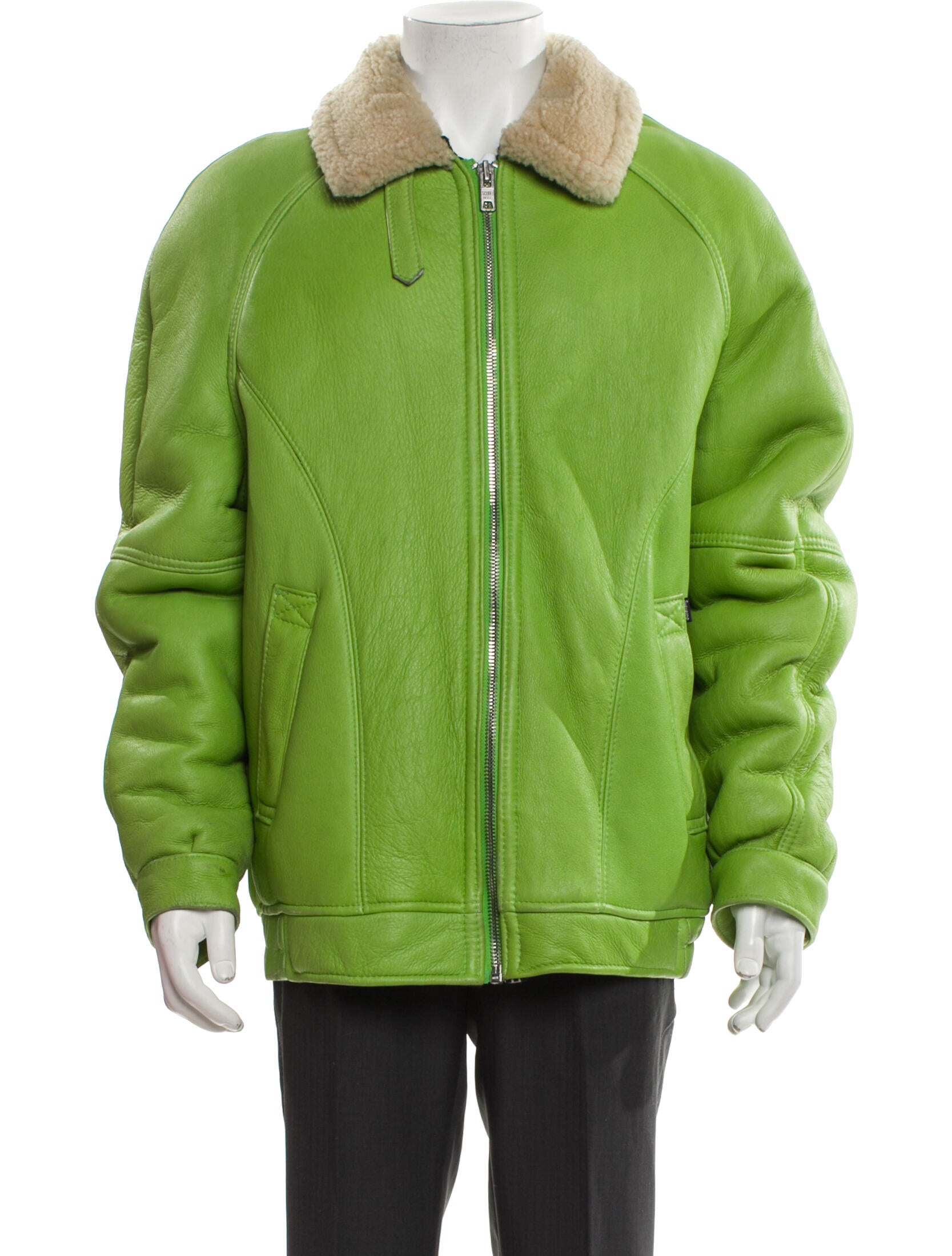 Supreme x Schott NYC Bomber Lambskin Moto Jacket