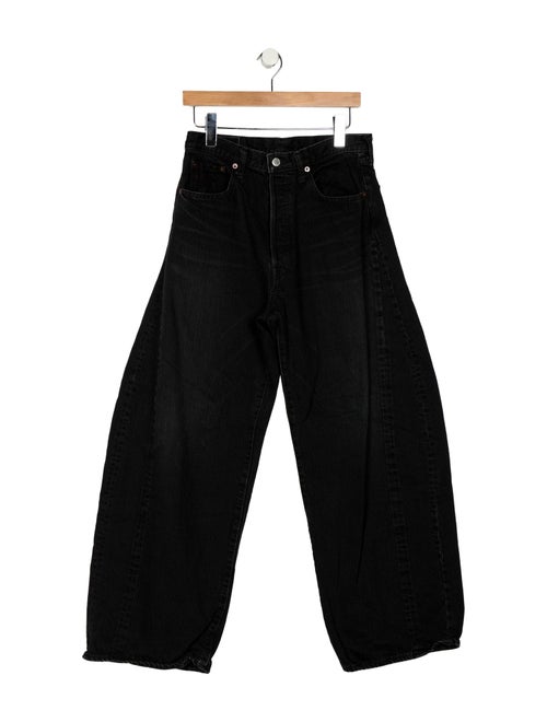 ssstein High-Rise Wide Leg Jeans
