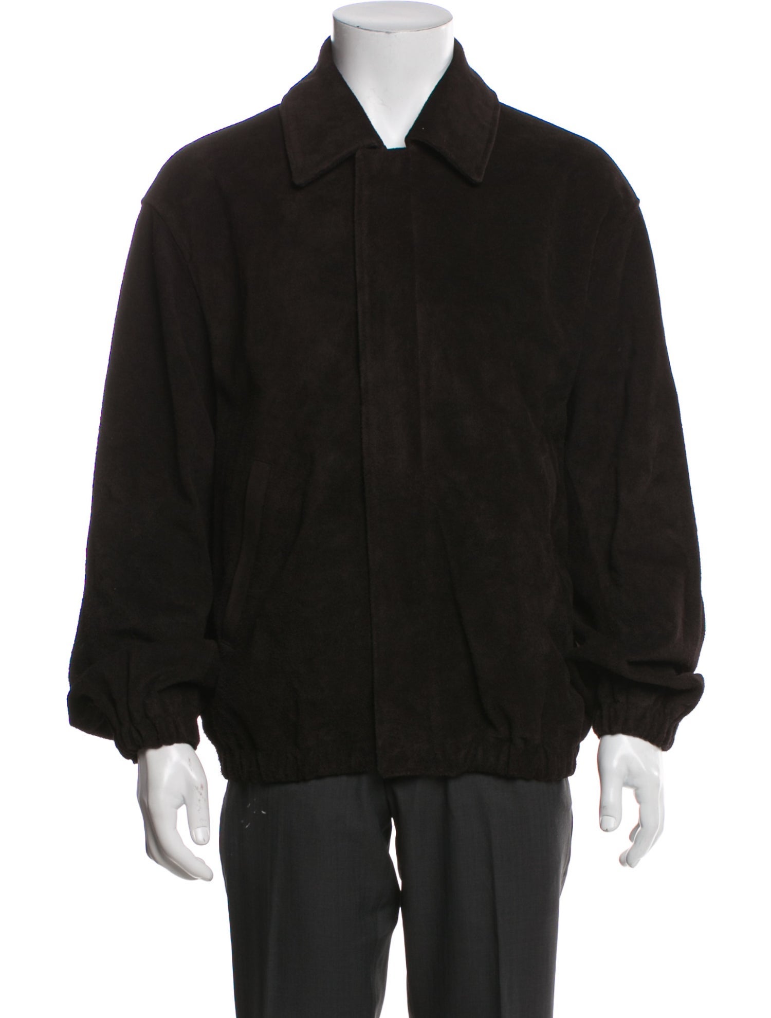 ssstein Leather Overcoat